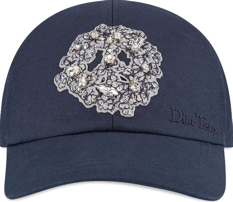 Dior x Denim Tears Baseball Cap 'Navy Blue' 